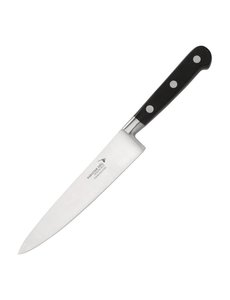 Deglon Sabatier Koksmes met zwart heft lemmet 15cm. | Rockwell hardheid: 53°