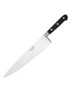 Deglon Sabatier Koksmes met zwart heft lemmet 25.5cm. | Rockwell hardheid: 53°