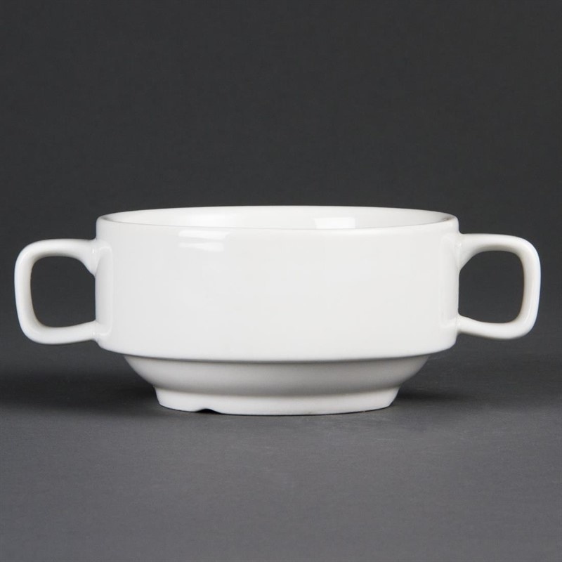Olympia Olympia Whiteware stapelbare soepkop 40 cl. | 6 stuks