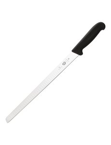 Victorinox Fibrox gegolfd zalmmes | Lemmet 30,5cm | Lengte 44 cm.