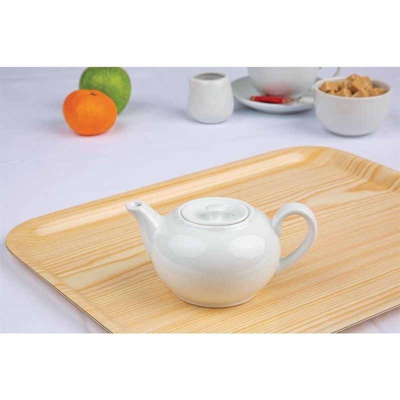 Olympia Olympia Whiteware theepotten 42,6 cl. stapelbaar | 4 stuks, foto 4 van 4