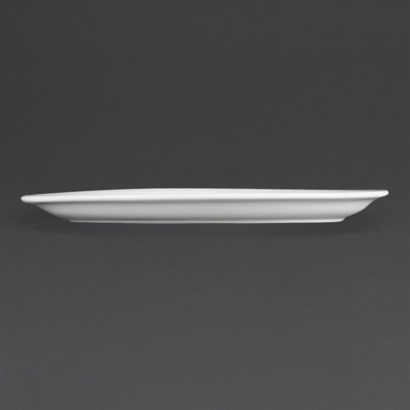 Olympia Olympia Whiteware ovale serveerschalen 25cm, foto 2 van 4