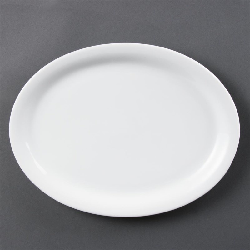Olympia Olympia Whiteware ovale serveerschaal 29,2cm