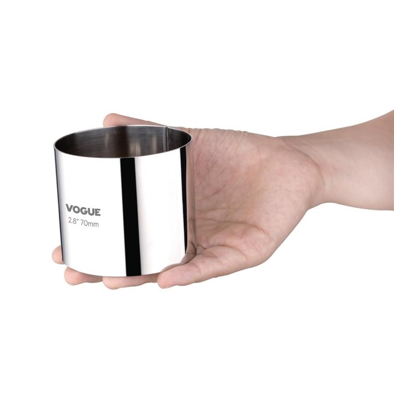 Vogue Vogue Moussering rond RVS | Ø6xH7 cm., foto 2 van 3