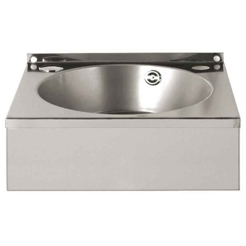 Handwasbak Ø30cm. RVS | 38.4x33.3xH13.8cm.
