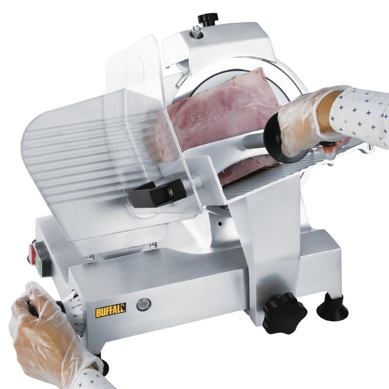 Buffalo Vleessnijmachine met Ø22cm. snijblad | 120Watt, foto 2 van 2