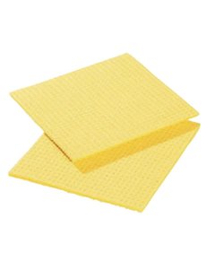  Sponsdoekje absorberend geel  | Per 10 stuks