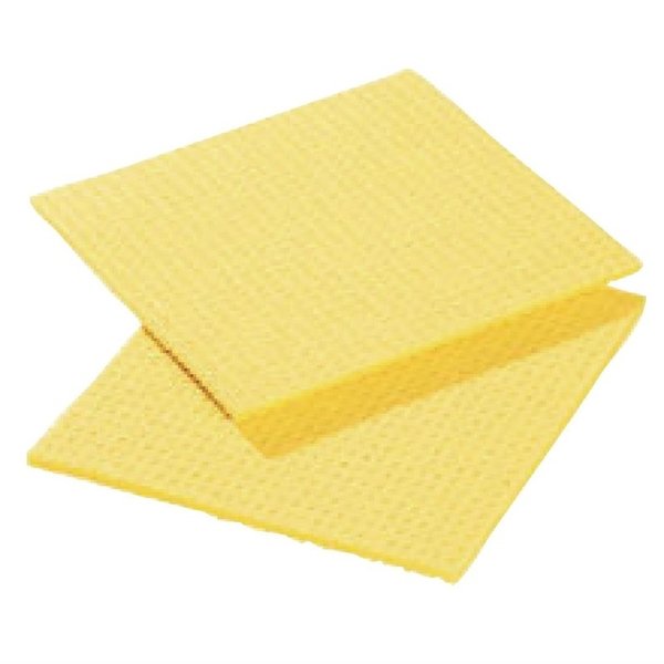 Spongyl sponsdoekje geel  20.6x18.5xcm. | Per 10 stuks