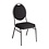 Bolero Stack chair stoel zwart | Zithoogte 44cm. | Per 4 stuks