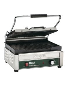 Waring Contactgrill Paninigrill | Groef/groef | 2400W | 24,1(h)x40,6(b)x44,5(d)cm