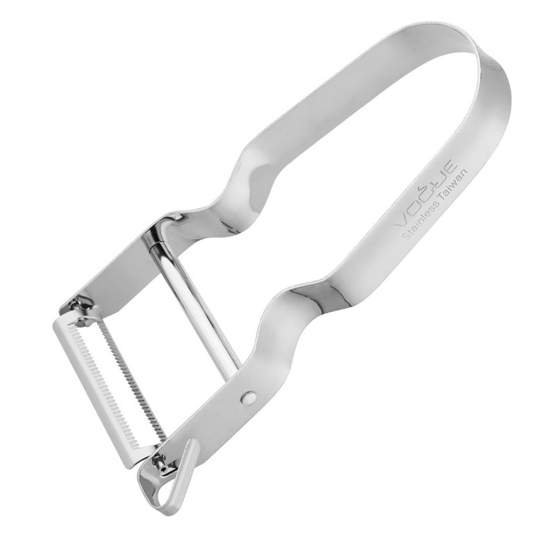 Vogue Vogue Dunschiller gekarteld RVS | Lengte 11 cm.