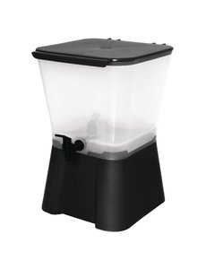 Olympia Waterdispenser zwart 11 liter | Vaatwasserbestendig