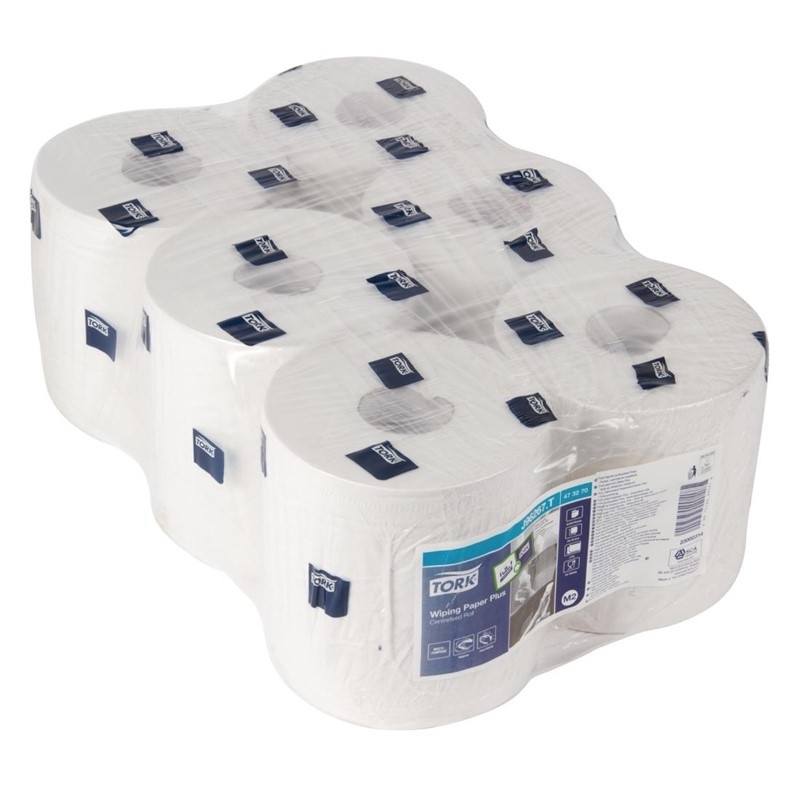 Tork Tork Handdoekrollen wit centrefeed 2-laags 450 vel | 160 meter | 6 rollen, foto 3 van 3