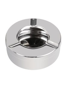 Olympia Asbak windvrij Ø9cm. RVS | Per 6 stuks