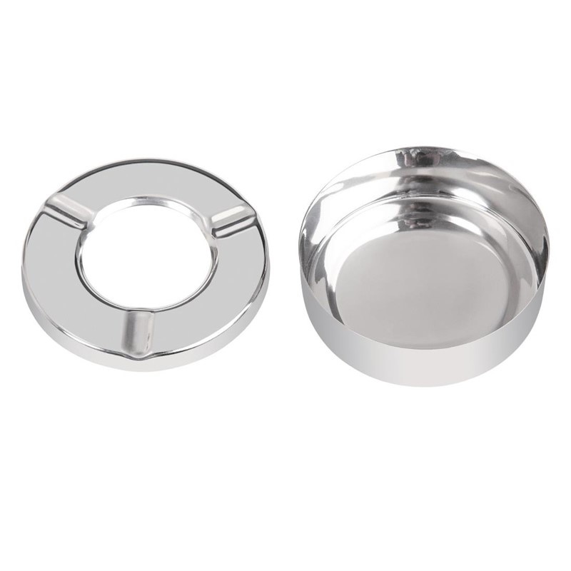 Olympia Olympia Asbak windvrij Ø9cm. RVS | Per 6 stuks, foto 4 van 4