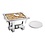 Olympia Olympia Milan chafing dish GN 1/2 | 3.7 liter | Ideaal voor buffetten