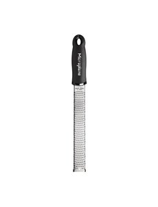 Microplane Rasp en zesteur met softgrip handvat zwart | 32.5x3.5cm.