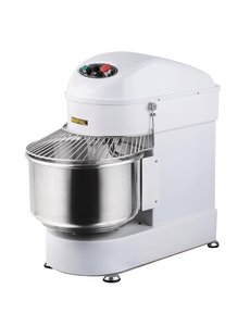 Buffalo Spiraalmixer met RVS kom 20 liter en deeghaak | 230V/1.1kW | Mixt tot 8kg deeg