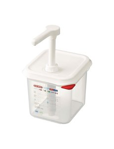 Araven Saus dispenser GN 1/6 | 2,6 liter | Doses van 30 ml