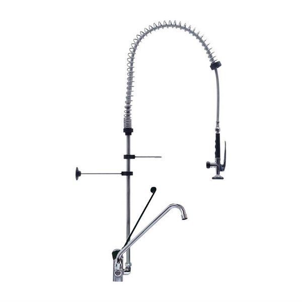 Gastro-M Gastro M Voorspoeldouche met zwenkkraan 250mm. handsfree monobloc| Laag model 70 cm.