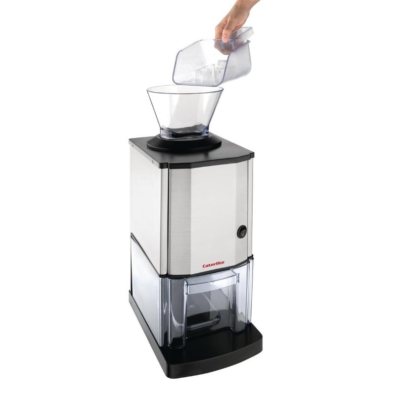 Caterlite IJscrusher 12 kilo per uur met 3 liter voorraadbak, foto 2 van 3