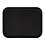 Cambro Camtread dienblad antislip glasvezel zwart | 45,7x35.5cm