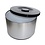 Beaumont Beaumont IJsemmer met deksel aluminium 10 liter | Metaal-look wrap