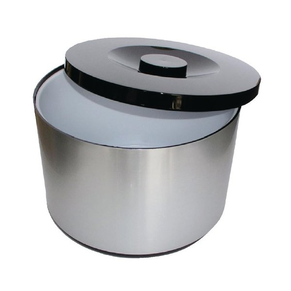 Beaumont Beaumont IJsemmer met deksel aluminium 10 liter | Metaal-look wrap