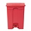 Jantex Jantex Pedaalemmer afvalbak 65 Liter rood | 50x40xH67 cm.