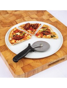 Vogue Pizzasnijder met stevig handvat zwart Ø10 cm.