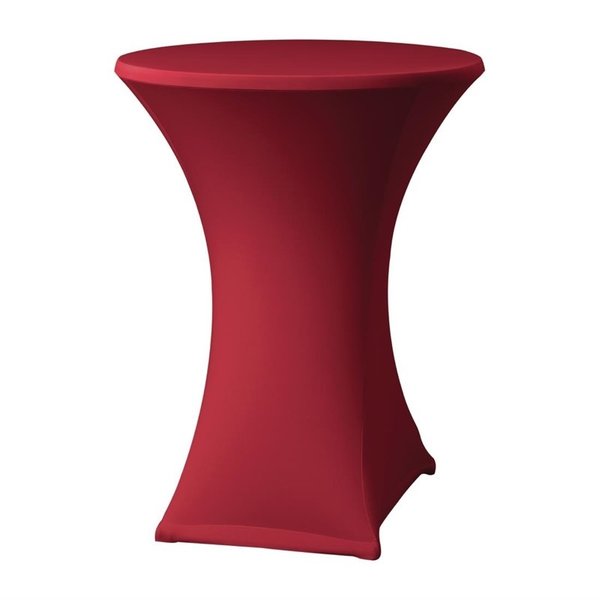 Dena Samba stretch statafelhoes bordeaux D2 | Maximaal Ø 85cm