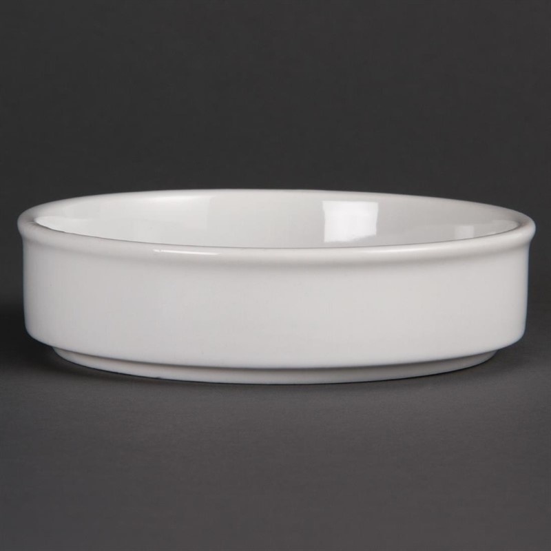 Olympia Whiteware stapelbare tapasschaaltjes Ø13,4cm | 6 stuks, foto 2 van 2
