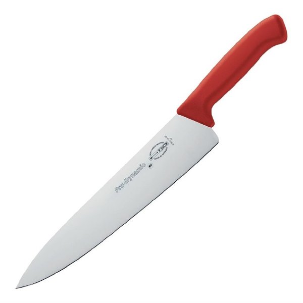 Dick Dick Pro Dynamic HACCP koksmes rood | Duits staal | Lengte 25,5cm