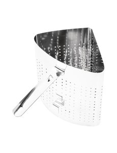 Vogue Pastamand RVS | 20x33xH23 cm.