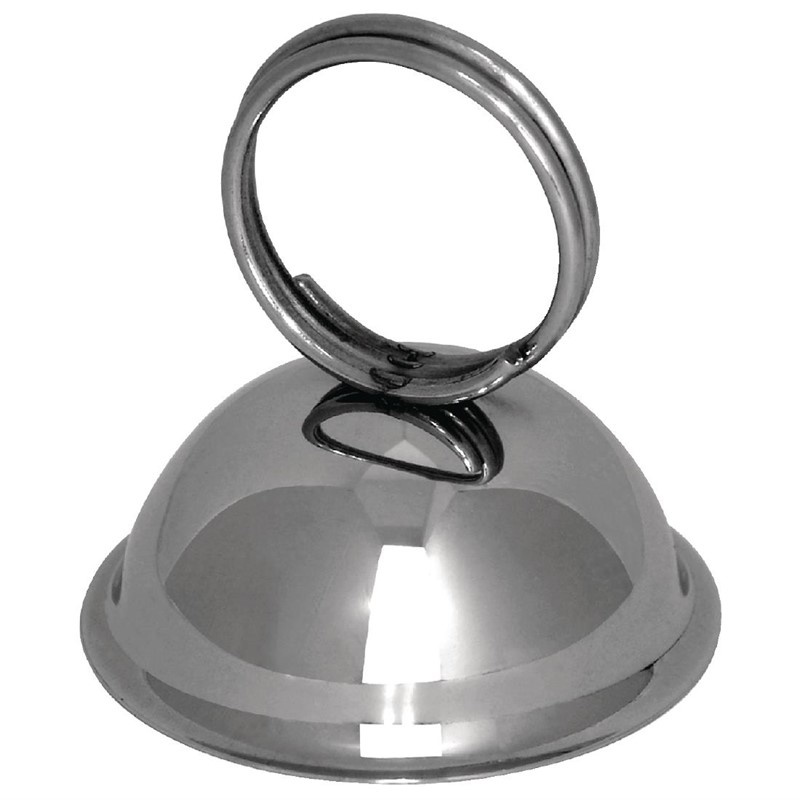 Olympia Olympia RVS menukaarthouder ring
