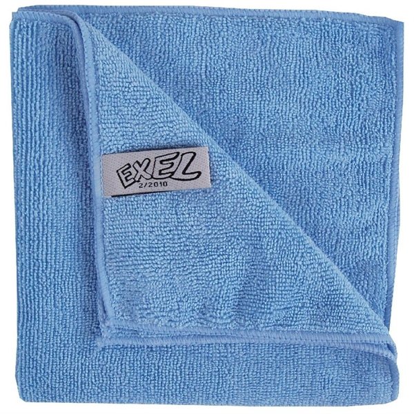 Jantex Jantex Microvezeldoeken 90% polyester blauw | 40x40cm. | 5 stuks