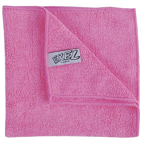 Jantex Jantex Microvezeldoeken 90% polyester roze | 40x40cm. | 5 stuks