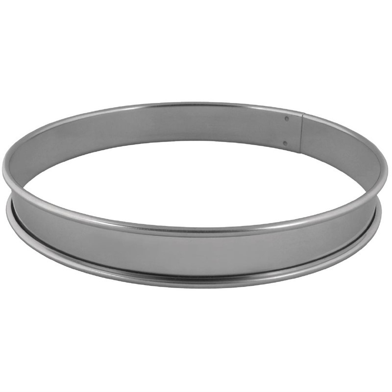 Matfer Bourgeat Matfer Taartring glad plat | 2 x 28(Ø)cm