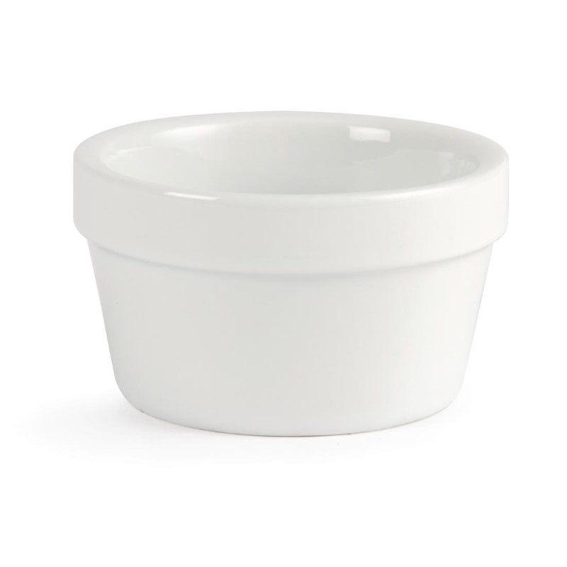 Olympia Olympia Ramekin wit stapelbaar porselein | Ø7.7xH4.5 cm. | 6 stuks, foto 2 van 2
