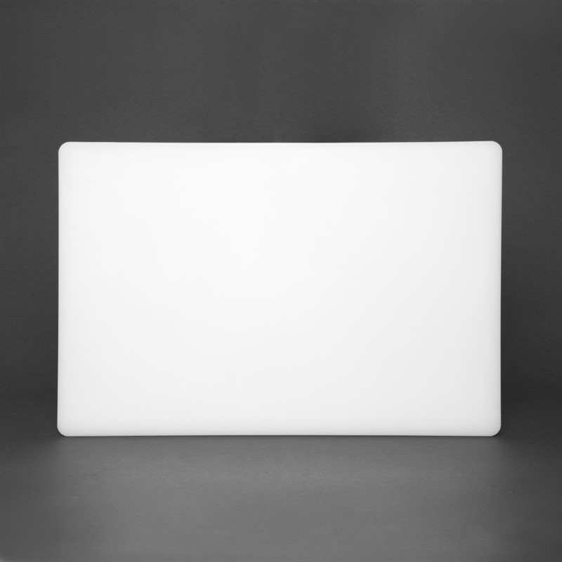 Hygiplas Hygiplas LDPE extra dikke snijplank wit | 30x45x2cm | Brood, foto 3 van 4