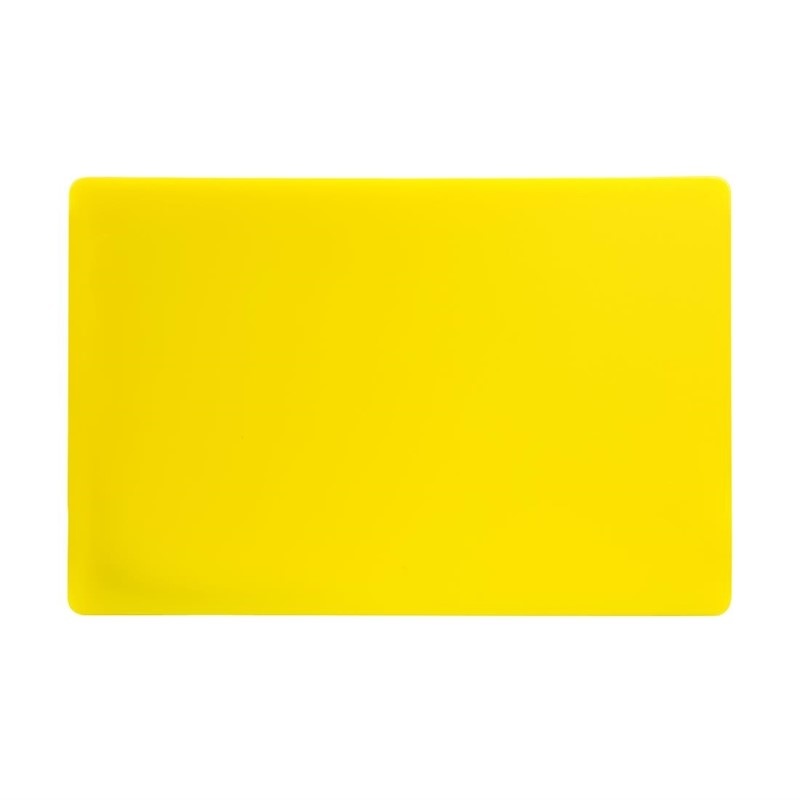 Hygiplas Hygiplas LDPE extra dikke snijplank geel | 30x45x2cm | Gevogelte, foto 2 van 3