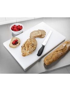 Hygiplas LDPE extra dikke snijplank wit | 30x45x2cm | Brood