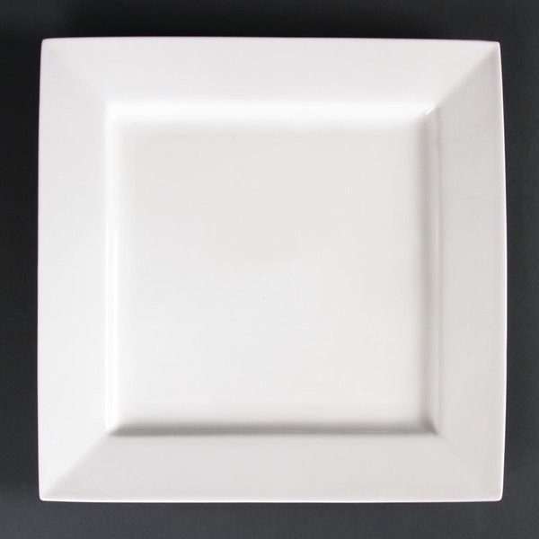 Lumina Fine China Borden vierkant | 26,5x26.5cm | 4 stuks