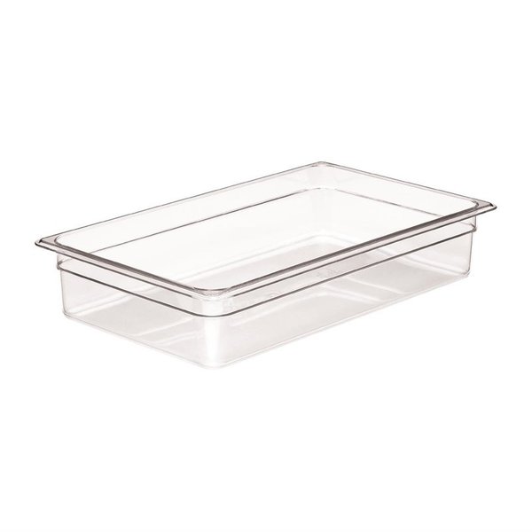 Cambro Cambro Camview BPA vrij GN 1/1. Transparant. 10cm diep. Inhoud: 13L.