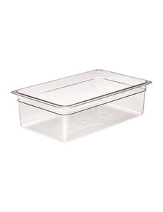 Cambro Camview BPA vrij GN 1/1. Transparant. 15cm diep. Inhoud: 19,5L.