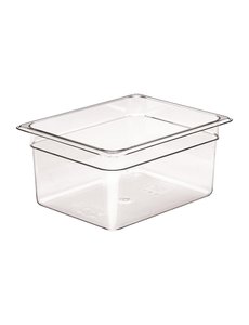 Cambro Camview BPA vrij GN 1/2. Transparant. 15cm diep. Inhoud: 8,9L.