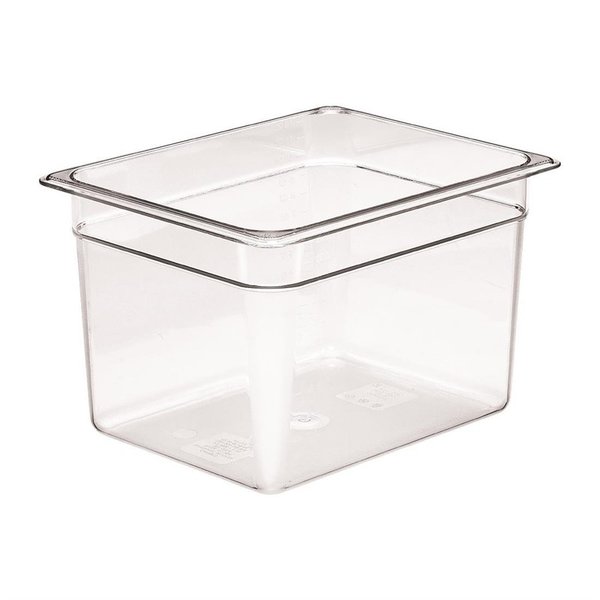 Cambro Cambro Camview BPA vrij GN 1/2. Transparant. 20cm diep. Inhoud: 11,7L.