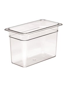 Cambro Camview BPA vrij GN 1/3. Transparant. 20cm diep. Inhoud: 6,9L.