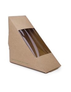  Composteerbare kraft sandwichboxen | 12Hx7Bx12D cm. | 500 stuks