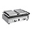 Buffalo Contactgrill dubbel | Gegroefde platen |  2900W |  21(h) x 55(b) x 39,5(d)cm